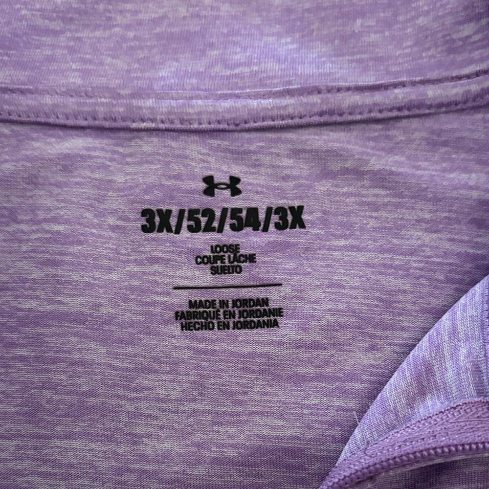 Women’s Under Armour Lavender Long Sleeve Top - Picture 2 of 4